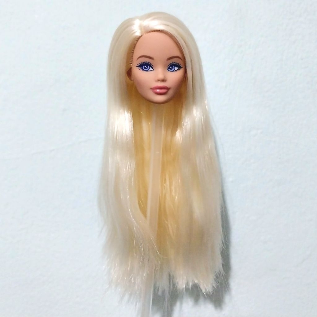 Head Barbie Odile Fashion Playset Kepala Mattel Official Boneka Second Preloved Jadul Collector
