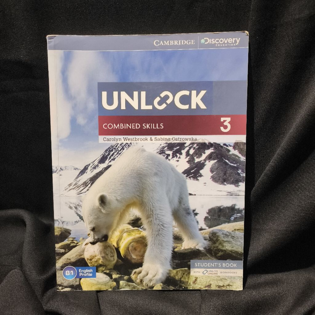 [PRELOVED SECOND] Unlock Combined Skills 3 | Unlock Listening & Speaking Skills Lv. 3 | Student's Bo