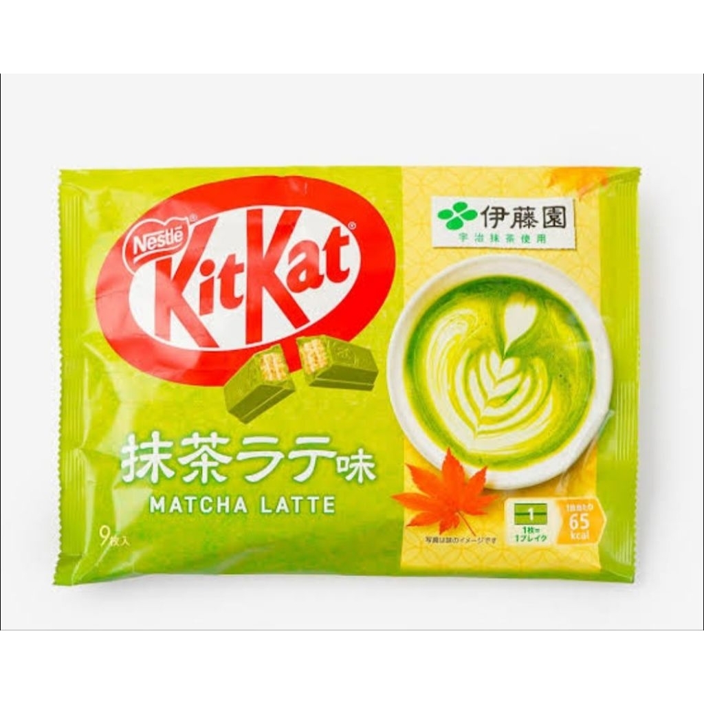 KITKAT MATCHA LATTE JAPAN KIT KAT MATCHA