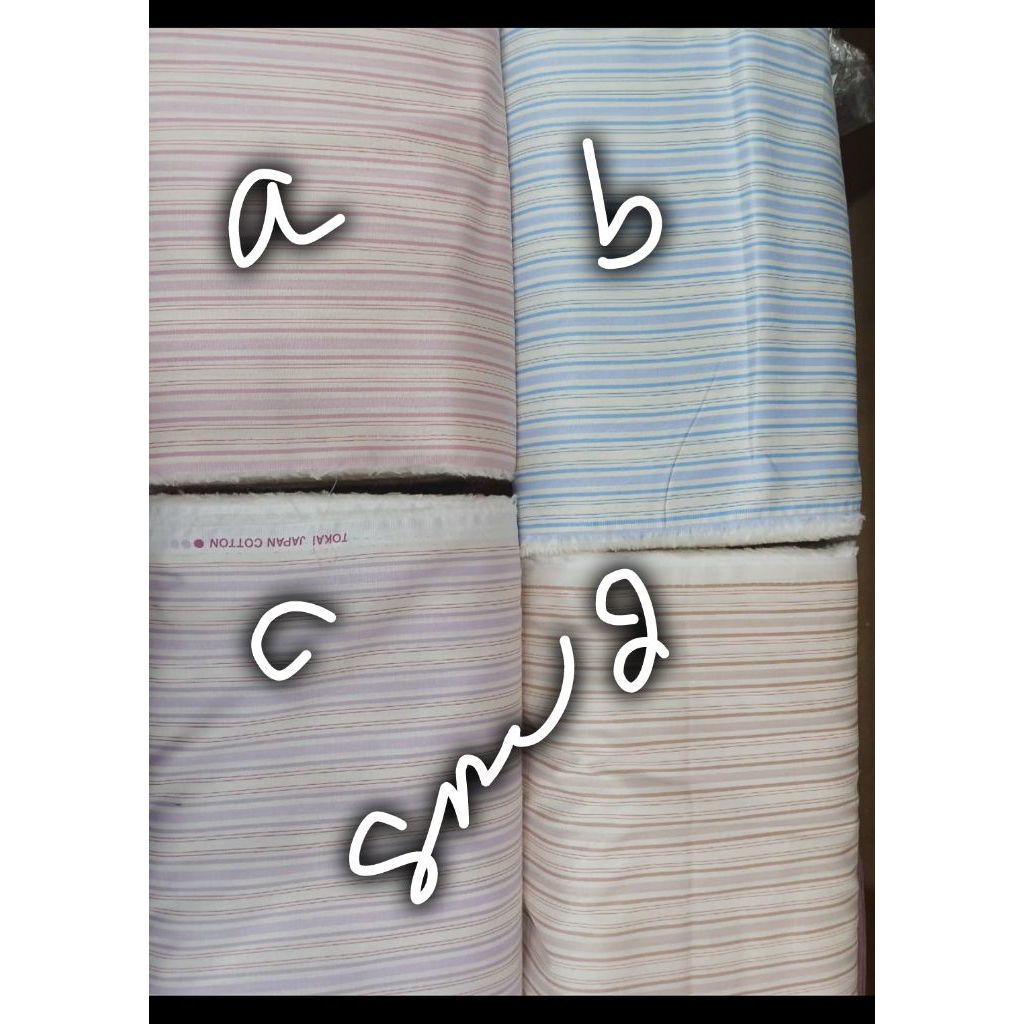 Katun jepang motif salur