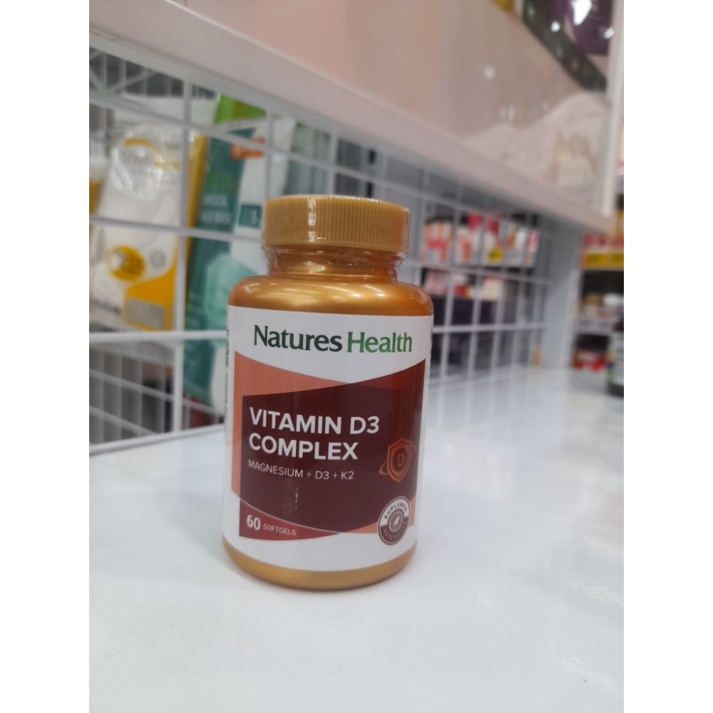 Natures Health D3 Complex (D3+k2 Magnesium)