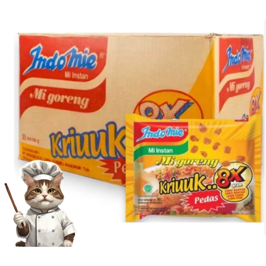 INDOMIE GORENG KRIUK 1/2 DUS DAN 1 DUS BY~UMUFA STORE~