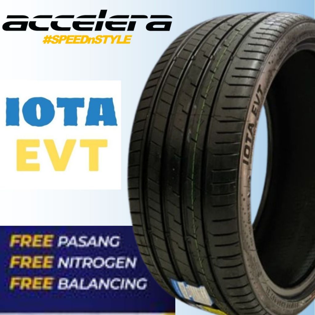 Ban Mobil Accelera Iota Evt R15 Ukuran 165/55 R15 Tubeles