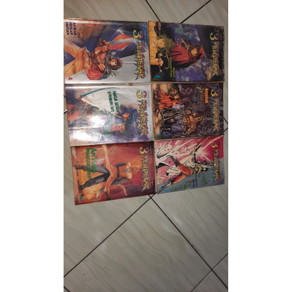 komik 3 pendekar all 200000