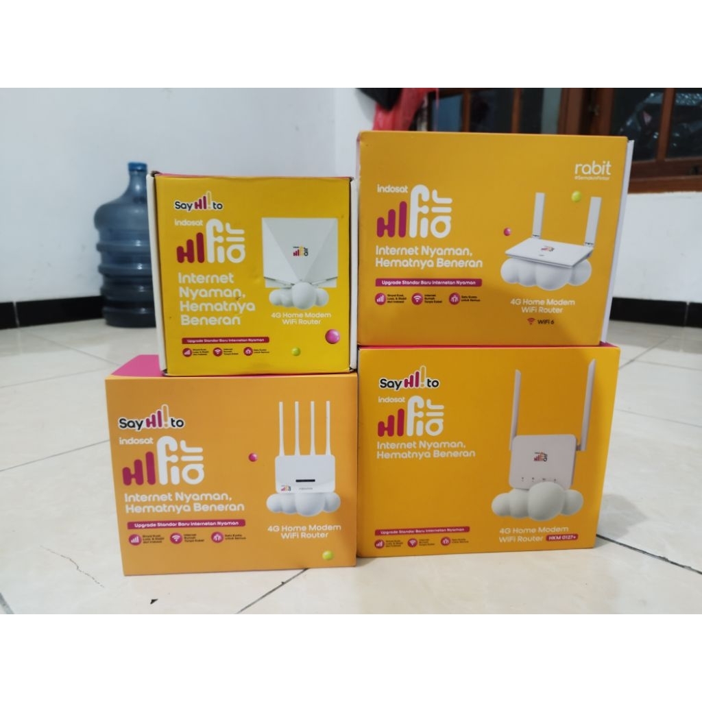 HIFI AIR INDOSAT ( ADVAN HKM RABIT ZTE ) BONUS KARTU + KUOTA 50GB