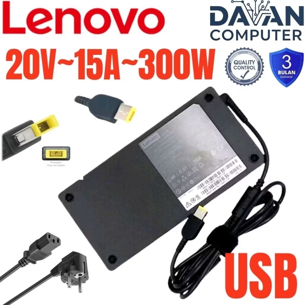 Charger Adaptor Lenovo Legion 7 7i 5i 5Pro R7000P R9000P R9000K Y9000K Y9000X