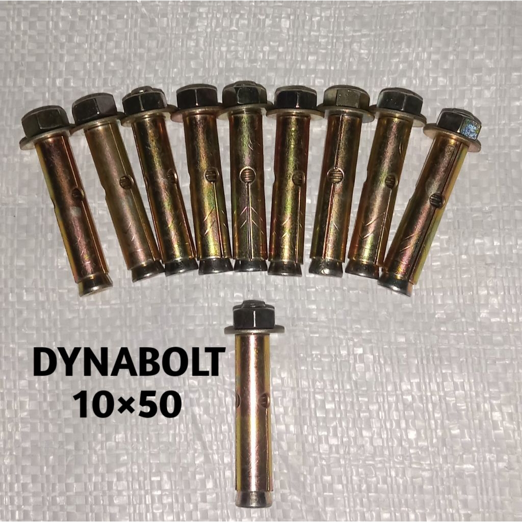 Baut dynabolt 10×50 baut beton dan tembok