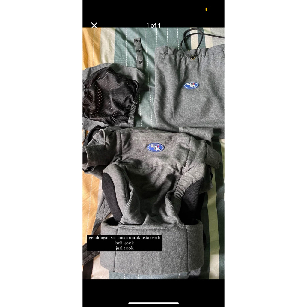 Baby Carrier Preloved