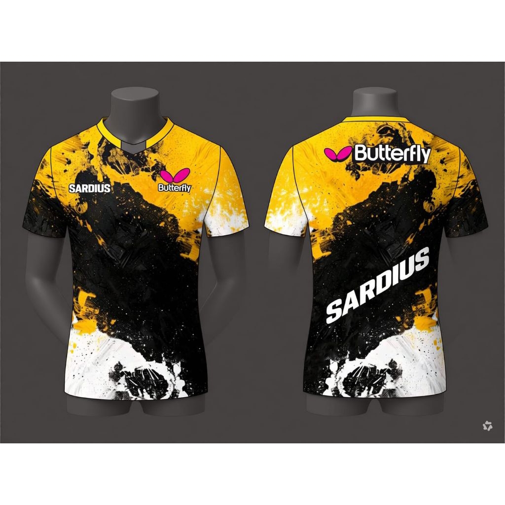 KAOS JERSEY PINGPONG BUTTERFLY SARDIUS #TENIS MEJA