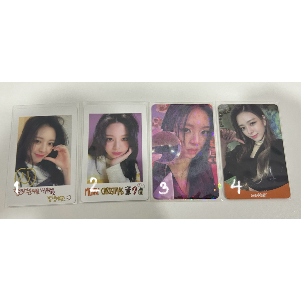 photocard yuna itzy