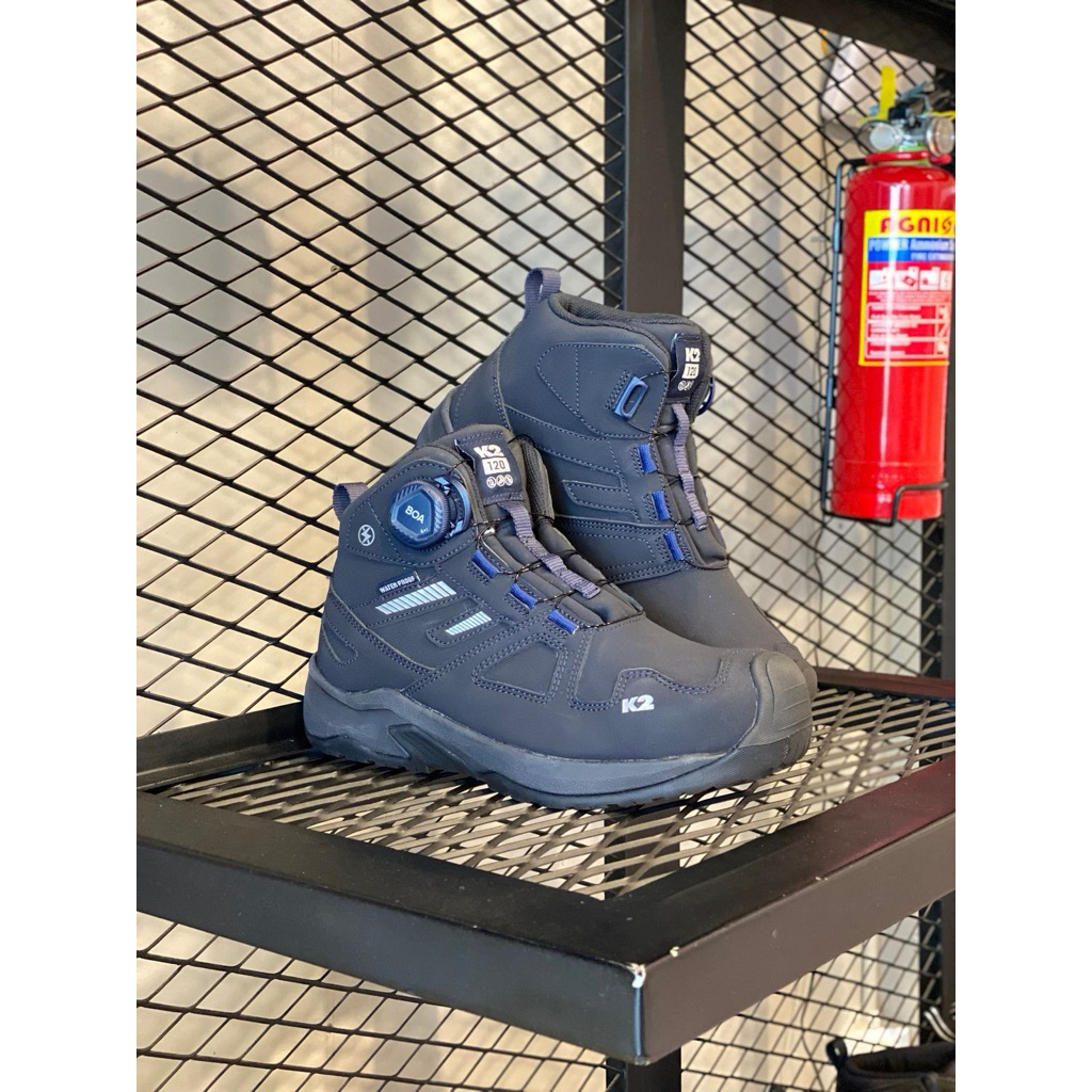 Sepatu Safety K2 Original BOA system Safety Shoes K2 High