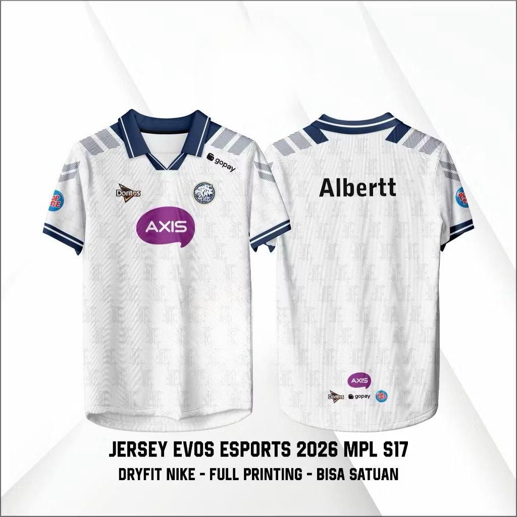 JERSEY GAME TEAM EVOS ESPORTS TERBARU 2026 MPL S17