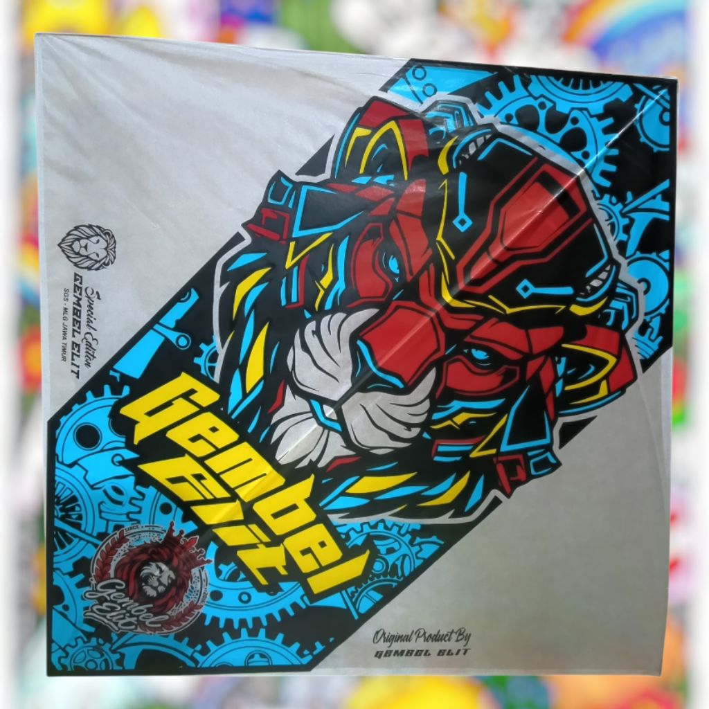 LAYANGAN KOMPETISI MOTIF SINGA BY: GEMBEL ELIT
