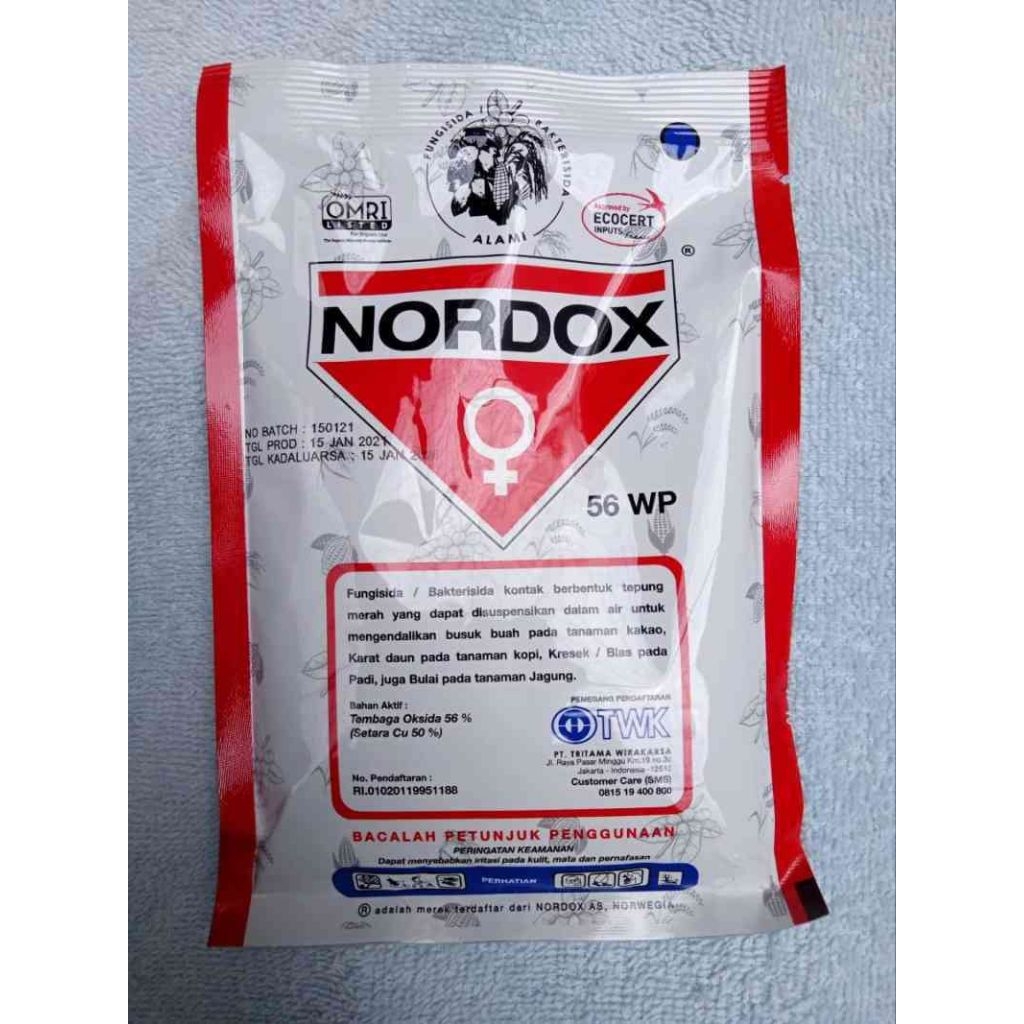 Fungisida nordox 56 WP 100 gram