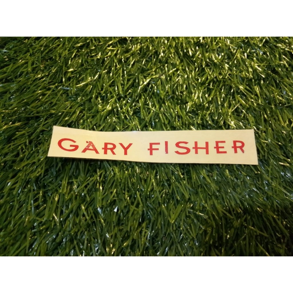 stiker cutting gary fisher