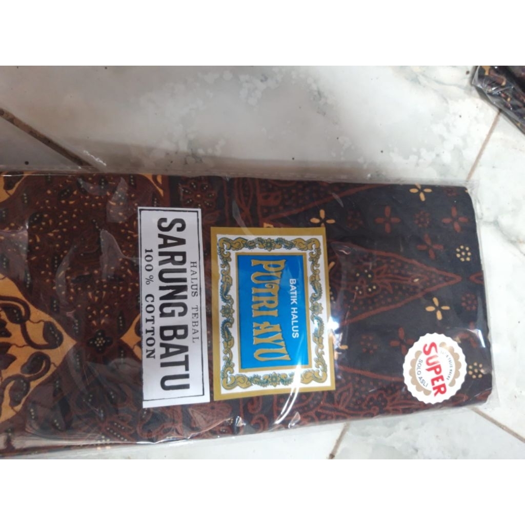 sarung batik genes putri ayu.
