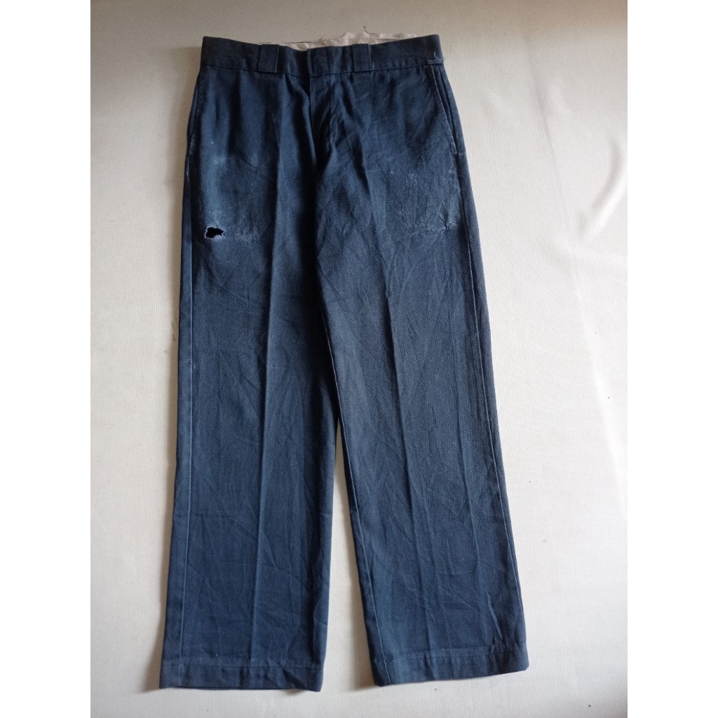 Celana Dickies 874 Original Fit Dark Navy  Size 32×30 Second Brand Dickies