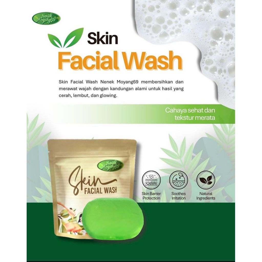 SABUN WAJAH | Skin Facial Wash NenekMoyang69