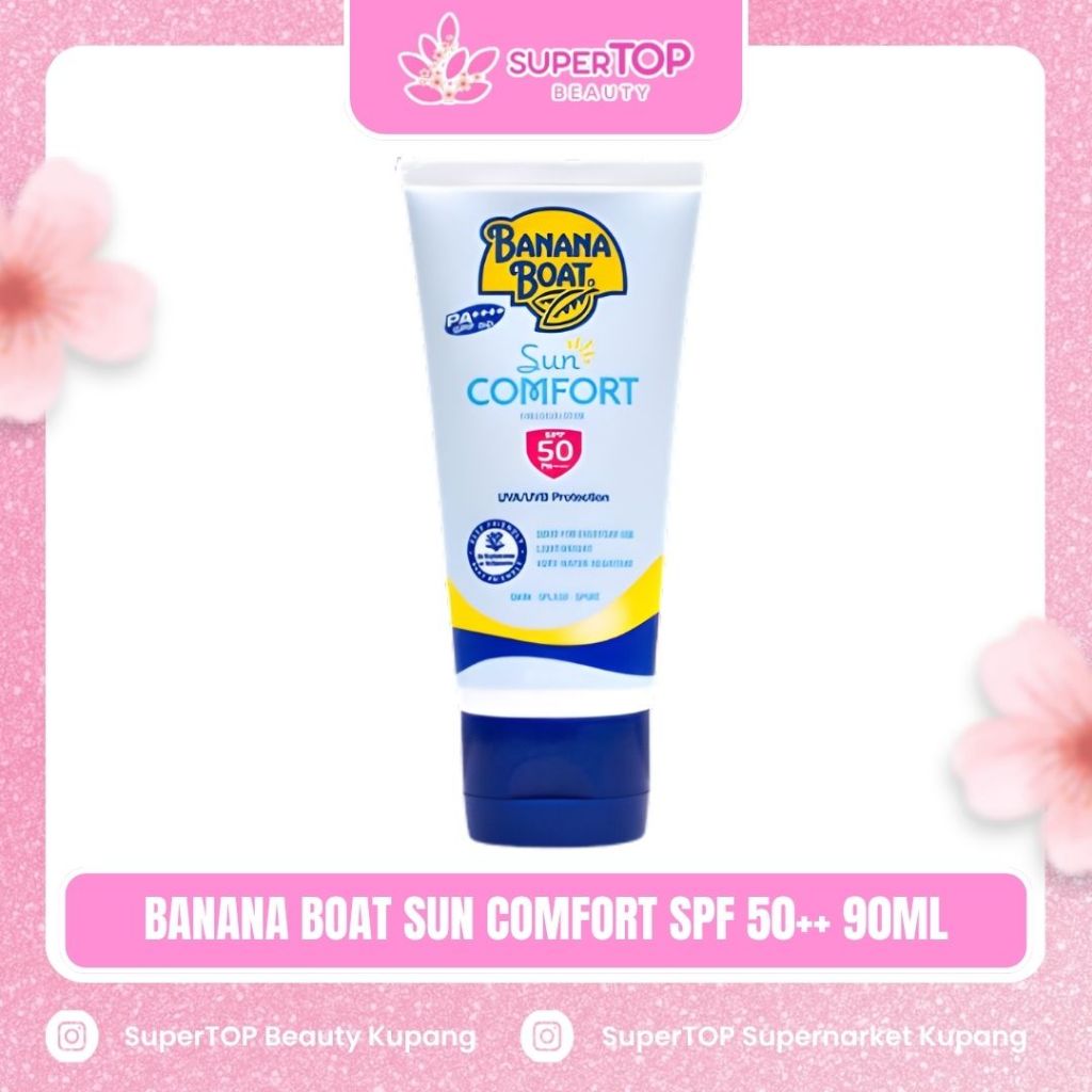 BANANA BOAT SUN COMFORT SPF 50++ 90ML