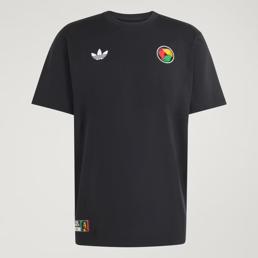 Adidas x Bob Marley T-Shirt Black KD2420 Original Resmi (100% Authentic)
