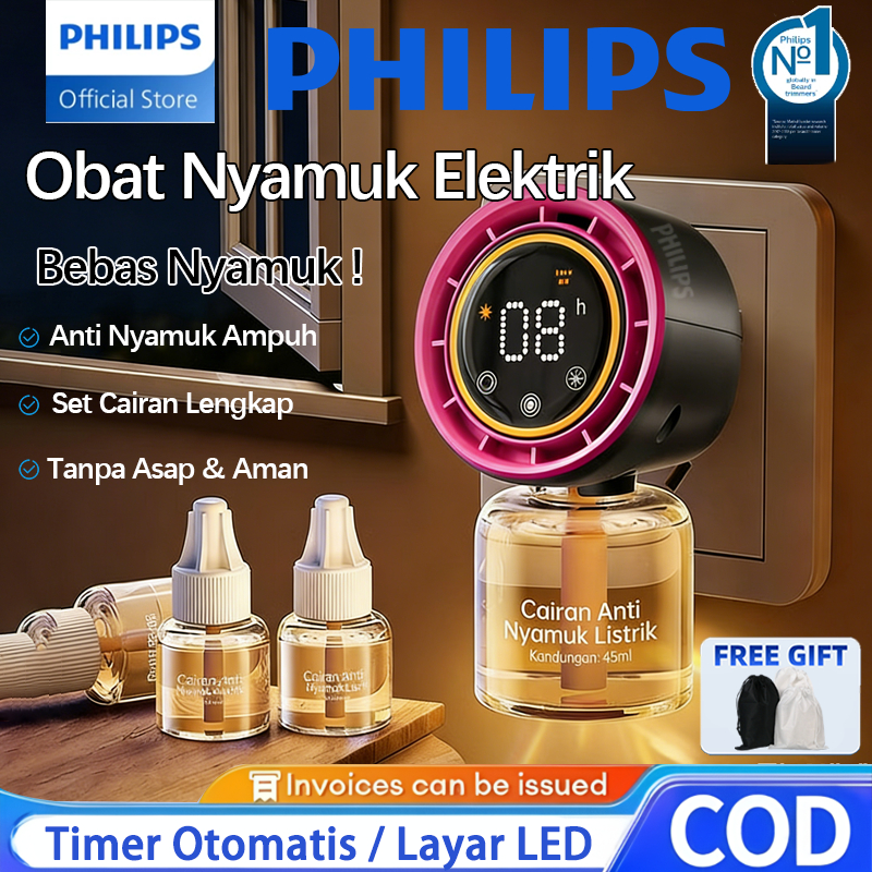 Obat Nyamuk Cair Elektrik Set | Aman untuk Bayi | Tanpa Asap | Anti Nyamuk Tahan Lama