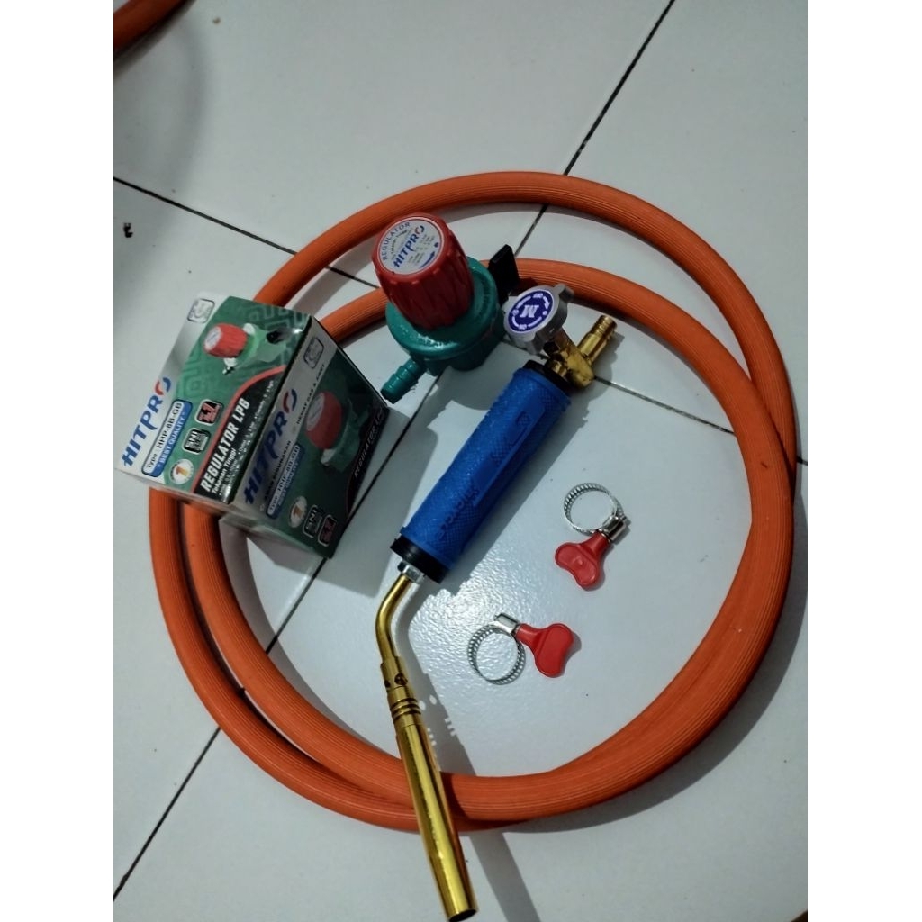 Kepala heating torch kepala torch manual blow torch alat las ringan las pipa AC lebur patri emas