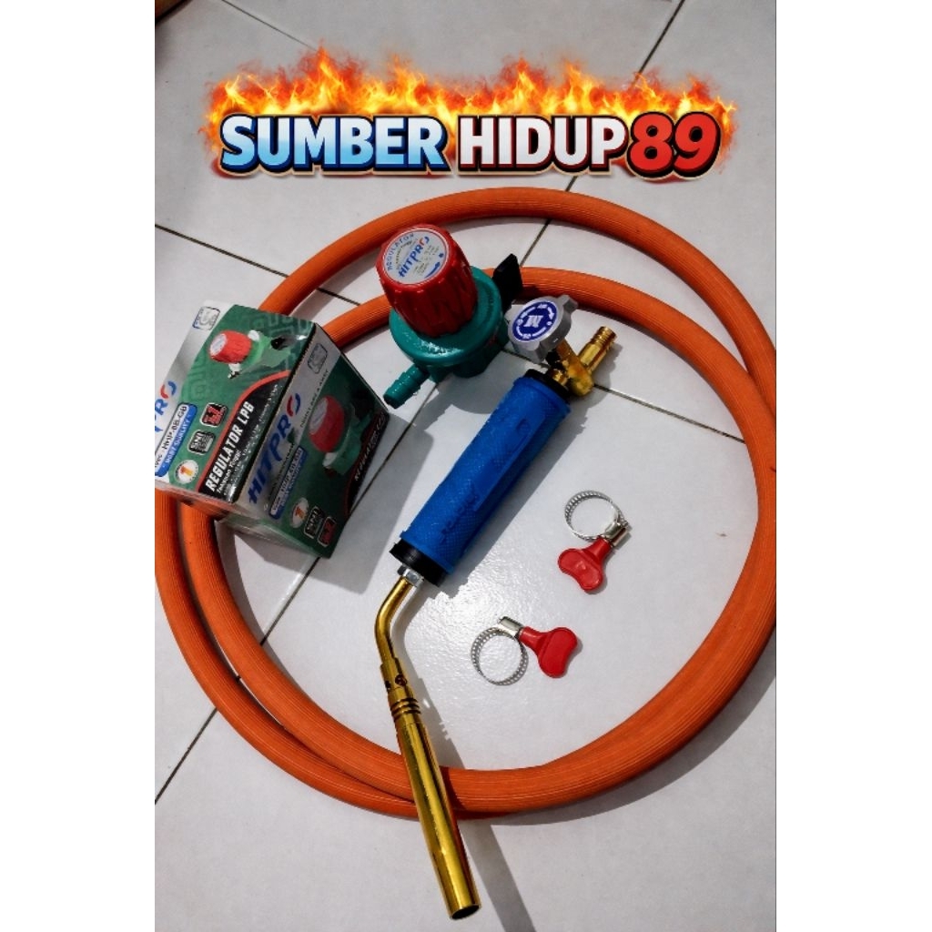 Gas Torch Lpg / Gas Torch Elpiji / Alat Las Gas Lpg /Alat Las Logam / Torch Gas/gas torch kepala hea