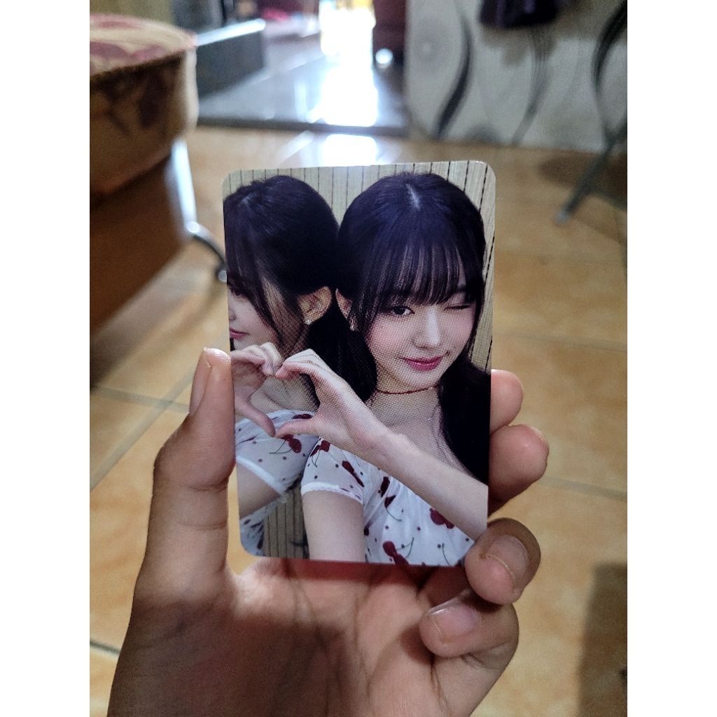 Photocard official Wonyoung IVe SECRET pob makestar.