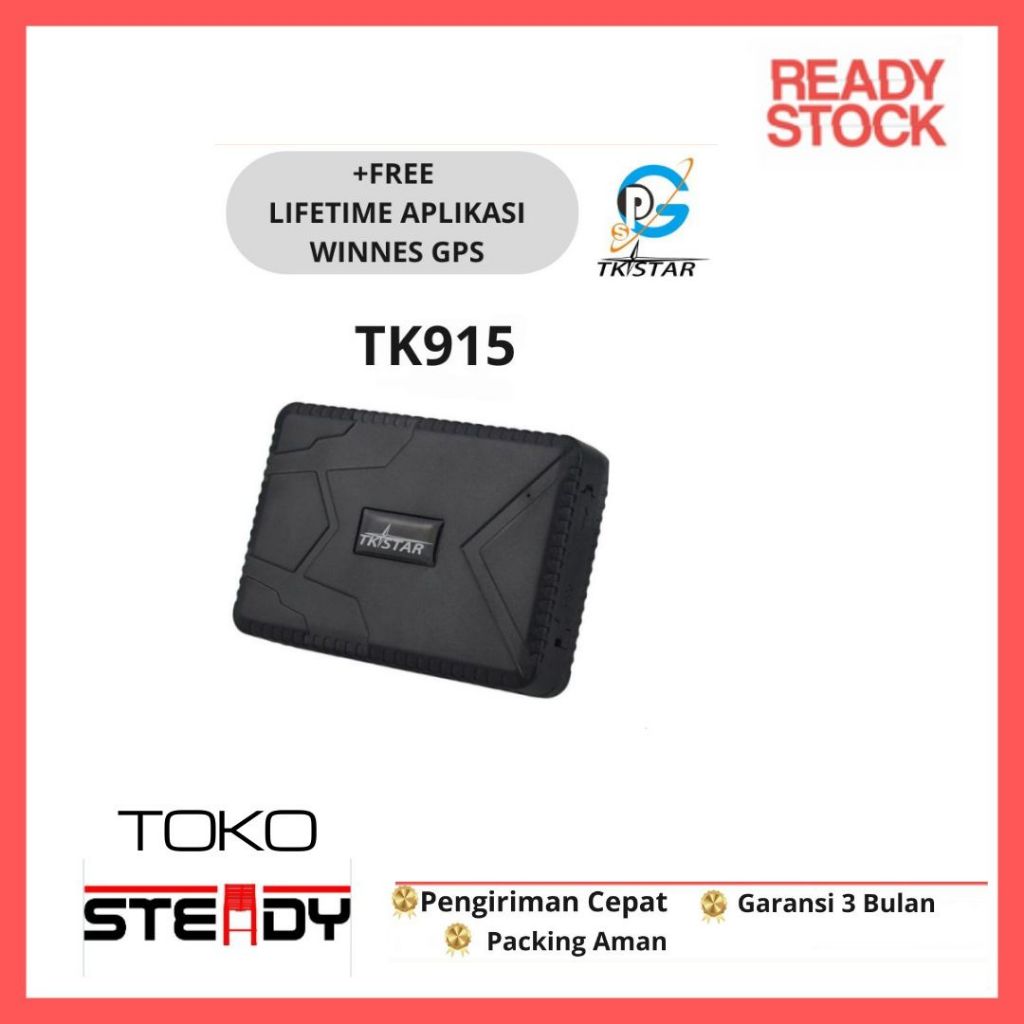 GPS Tracker TK Star TKstar TK915 TK 915  TK905 TK 905 TK918 TK 918 Batere Lama Mobil Motor Magnet