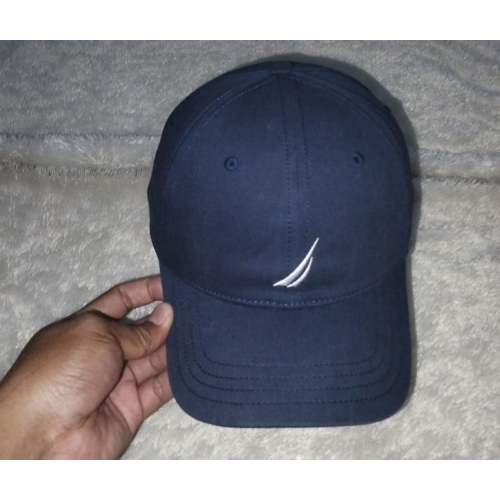 Topi Nautica Navy Setelan Second