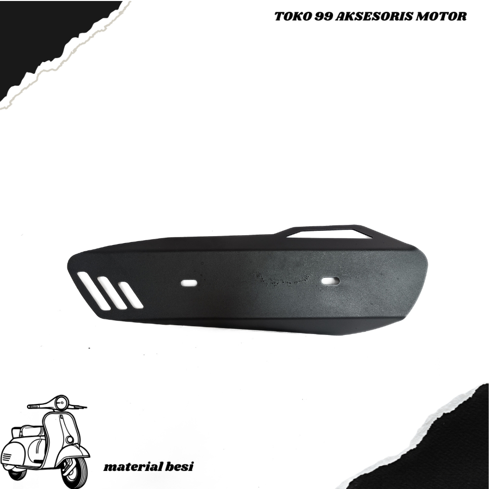 COVER KNALPOT TAMENG BESI ALL HONDA VARIO 150 VARIO 125