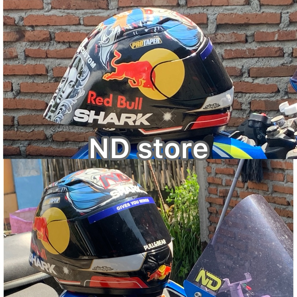 helm ala shark dani pedrosa keren parah