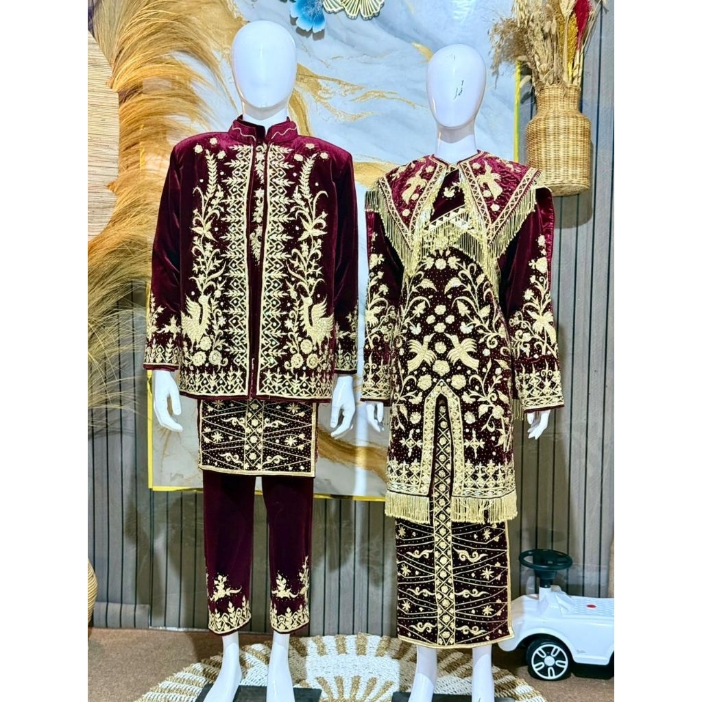 BAJU PENGANTIN MINANG KUALITAS PREMIUM