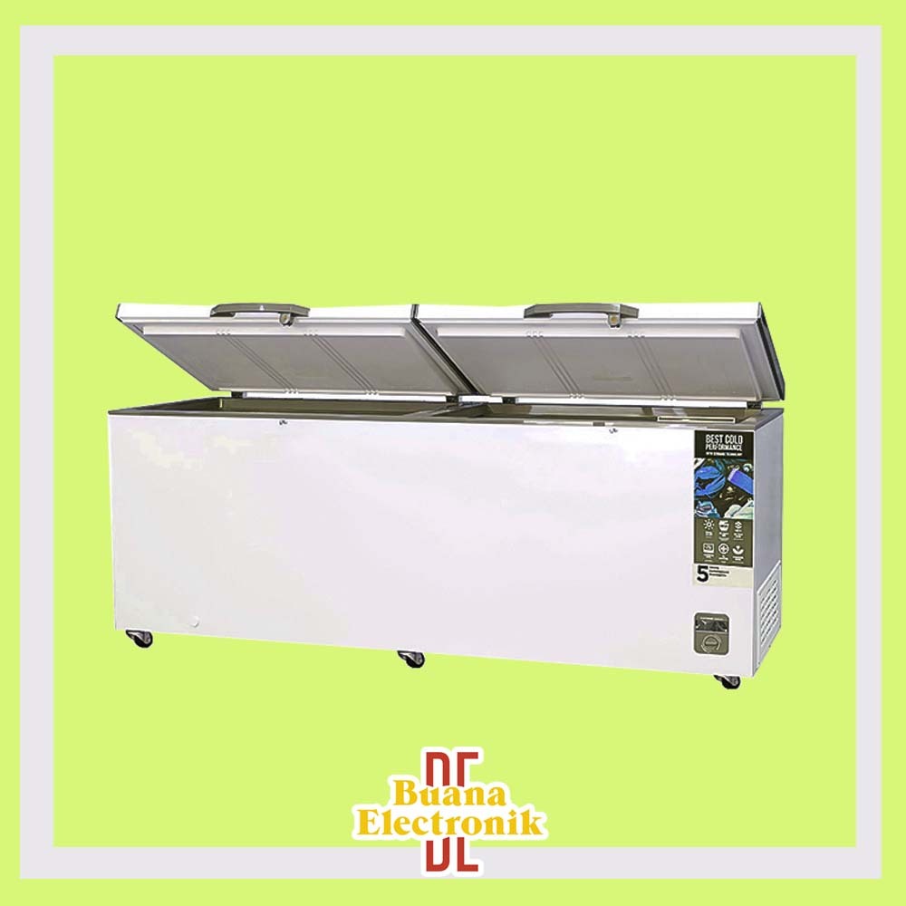 CHEEST FREEZER BOX GEA AB-750-R KAPASITAS 700 LITER ORIGINAL