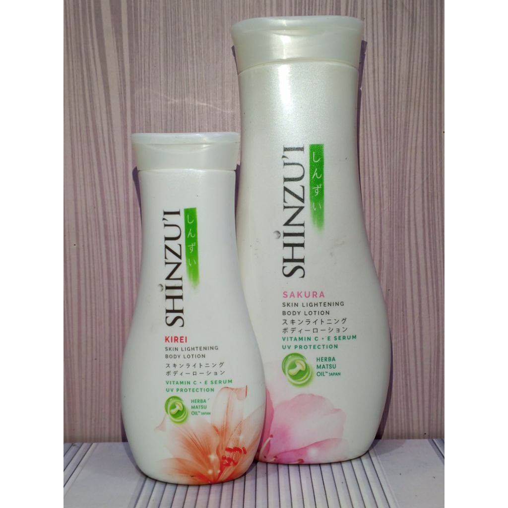 Shinzui Skin Lightening Body Lotion Kirei Sakura Hand Body Lotion Pemutih