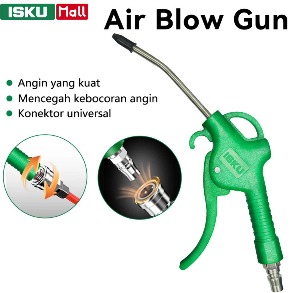 ISKU Air Blow Gun  Air Duster 5 Inch  Semprotan Angin Plastik Semprotan Udara Pembersih Debu Kotoran