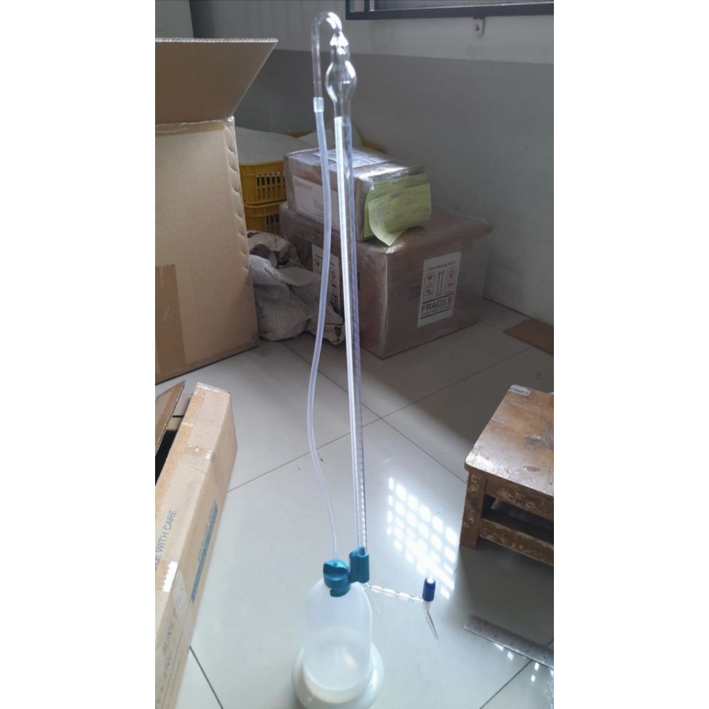 Automatic Buret Dr Schilling 25 ml/ Isolab Buret Otomatis 25 ml Buret
