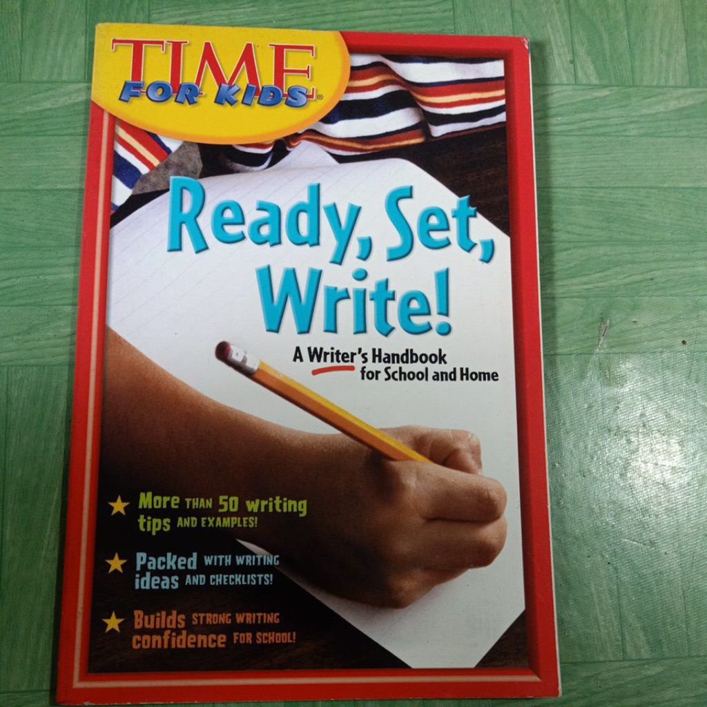buku Time for kids, ready, set write