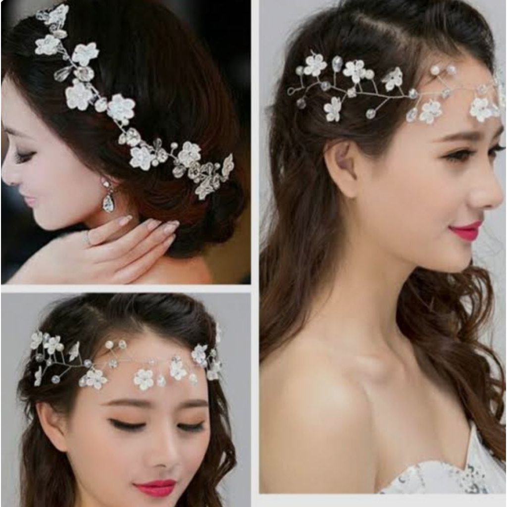Korsase Rambut/Bunga Korsase,korsase Gaun, Aksesoris Rambut/Gaun/Headpiece Bunga
