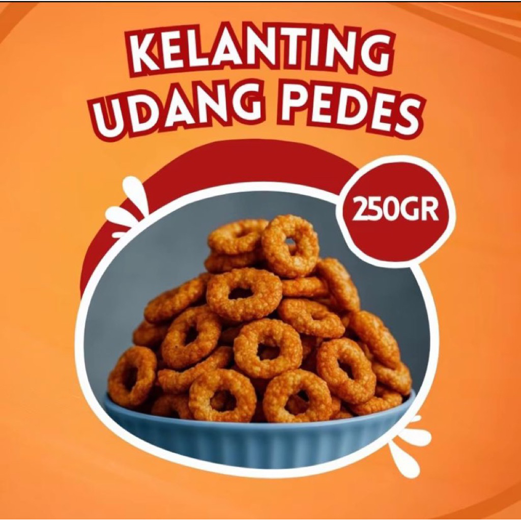 Kelanting udang pedas