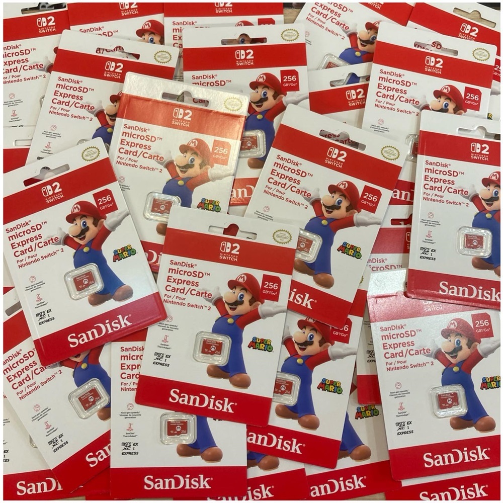SW2 Switch 2 SanDisk MicroSD Express 256GB microSDXC Micro SD