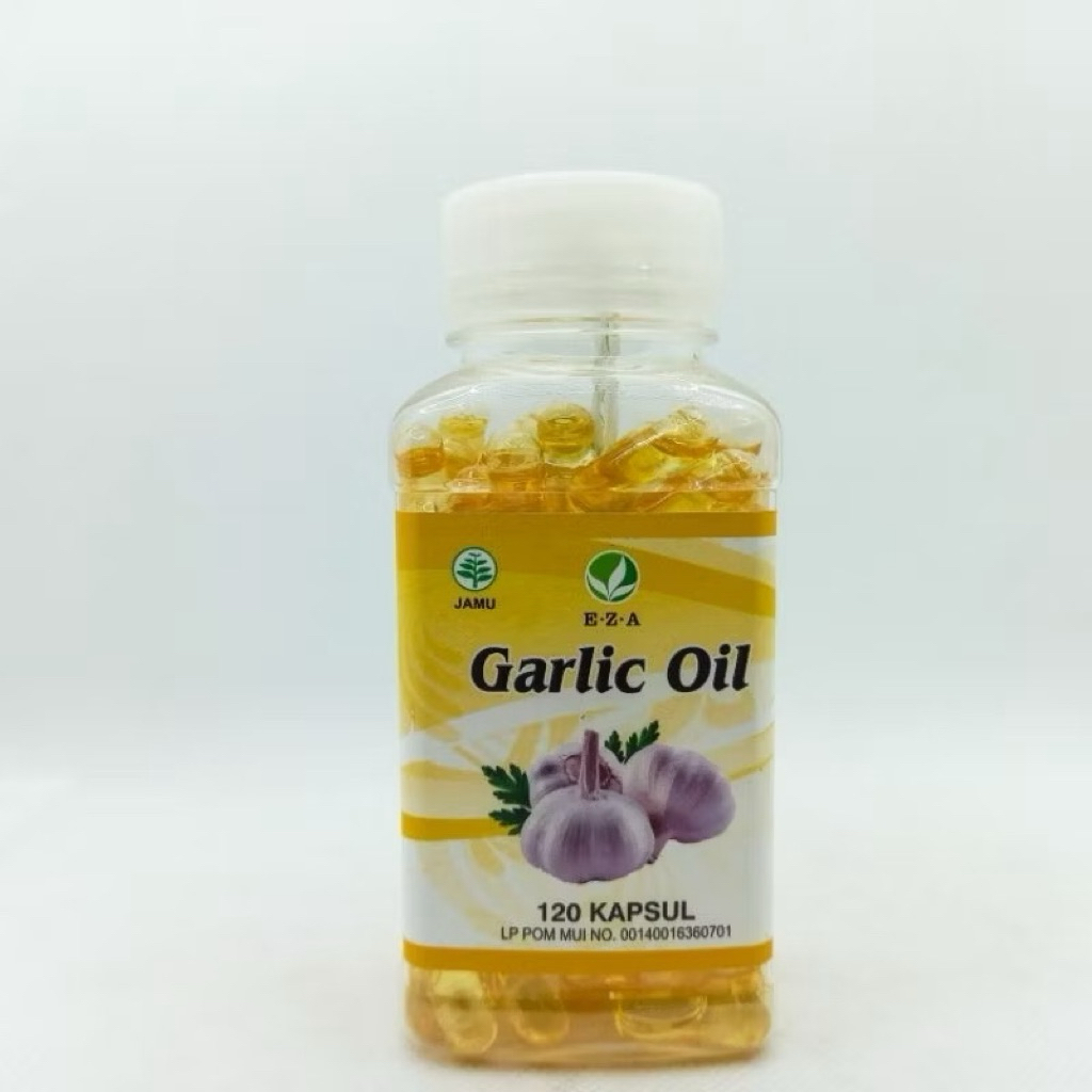 Garlic Oil Eza Isi 120 Kapsul Original Garlic Oil