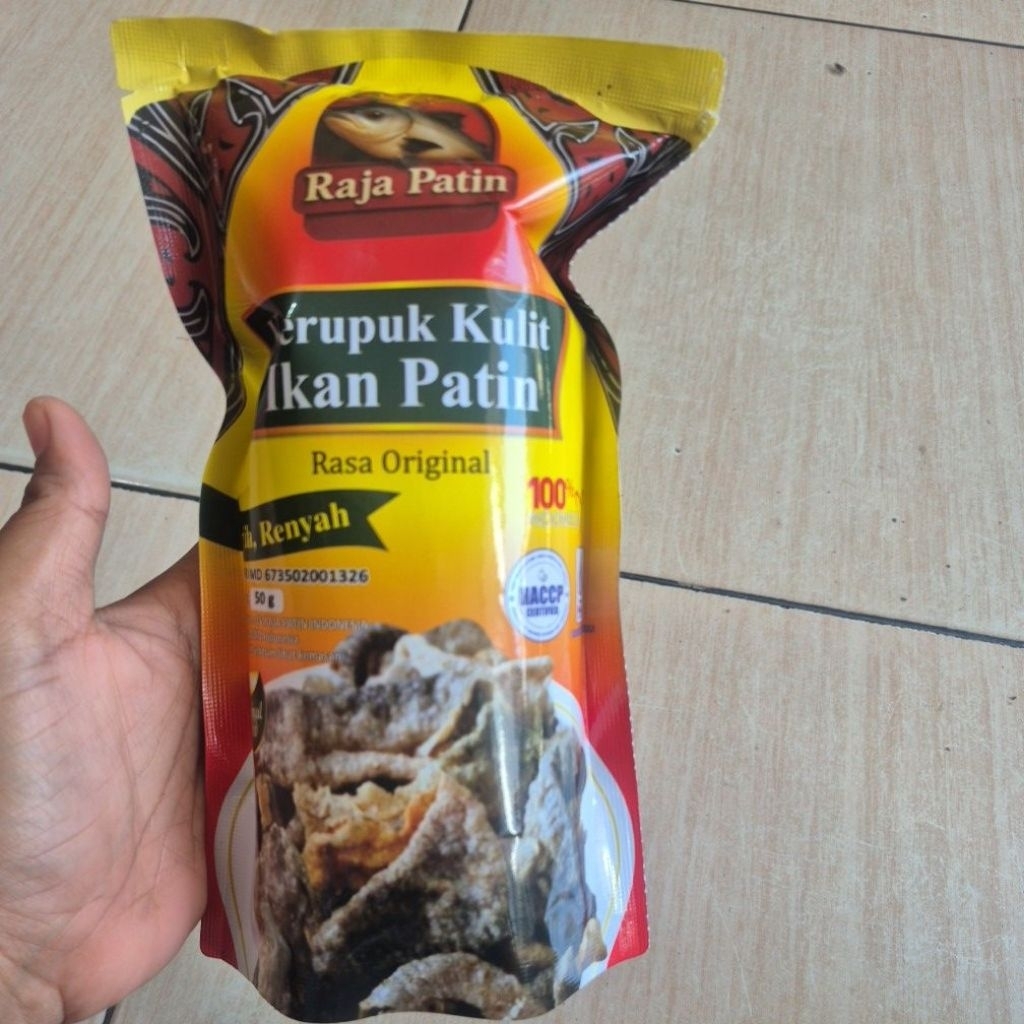 kerupuk kulit raja patin
