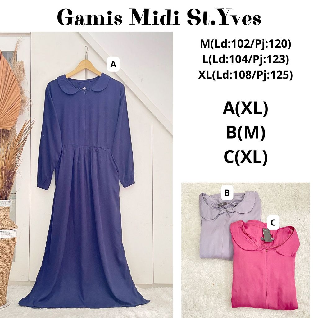 GAMIS MIDI DRESS ST ORIGINAL