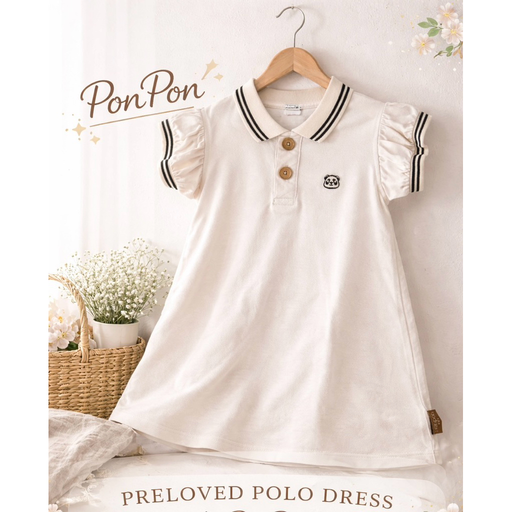 preloved dress polo anak