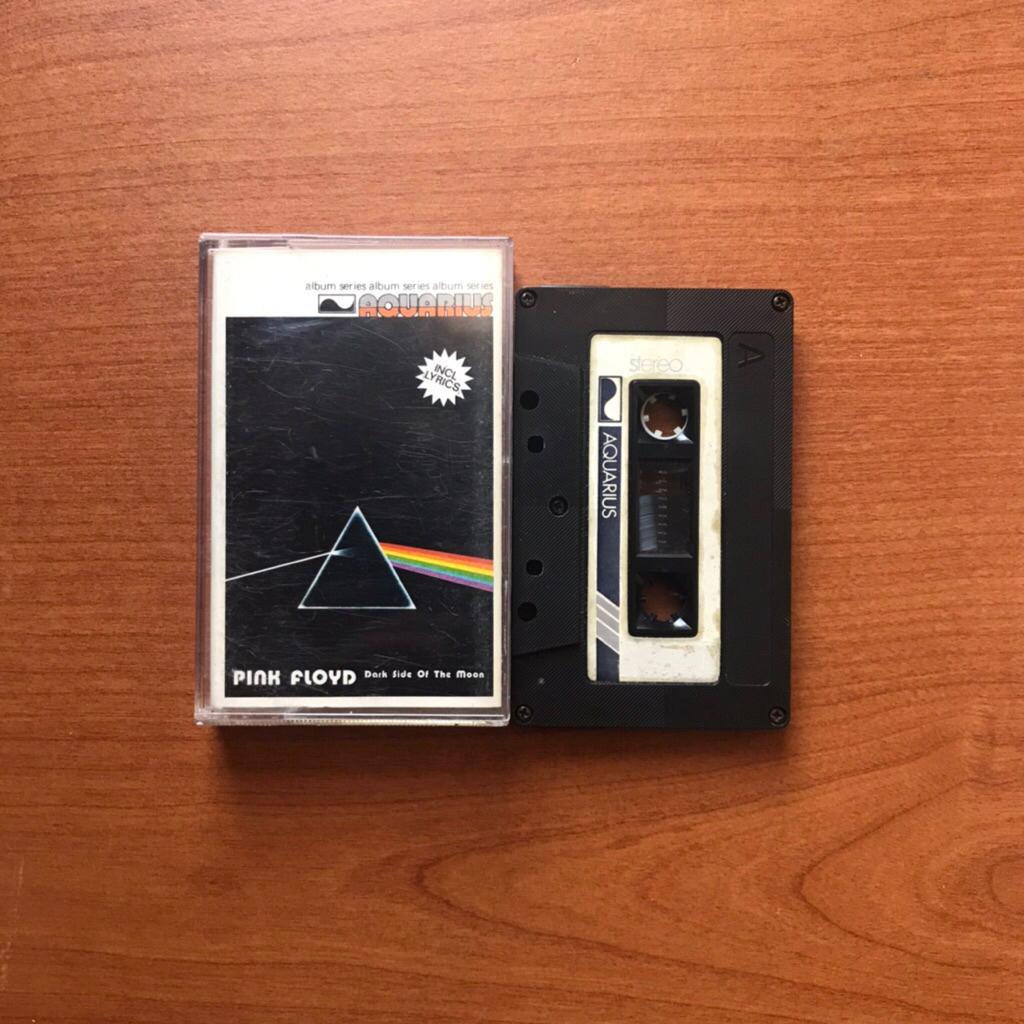 Kaset Pink Floyd - Dark Side of The Moon (Aquarius)