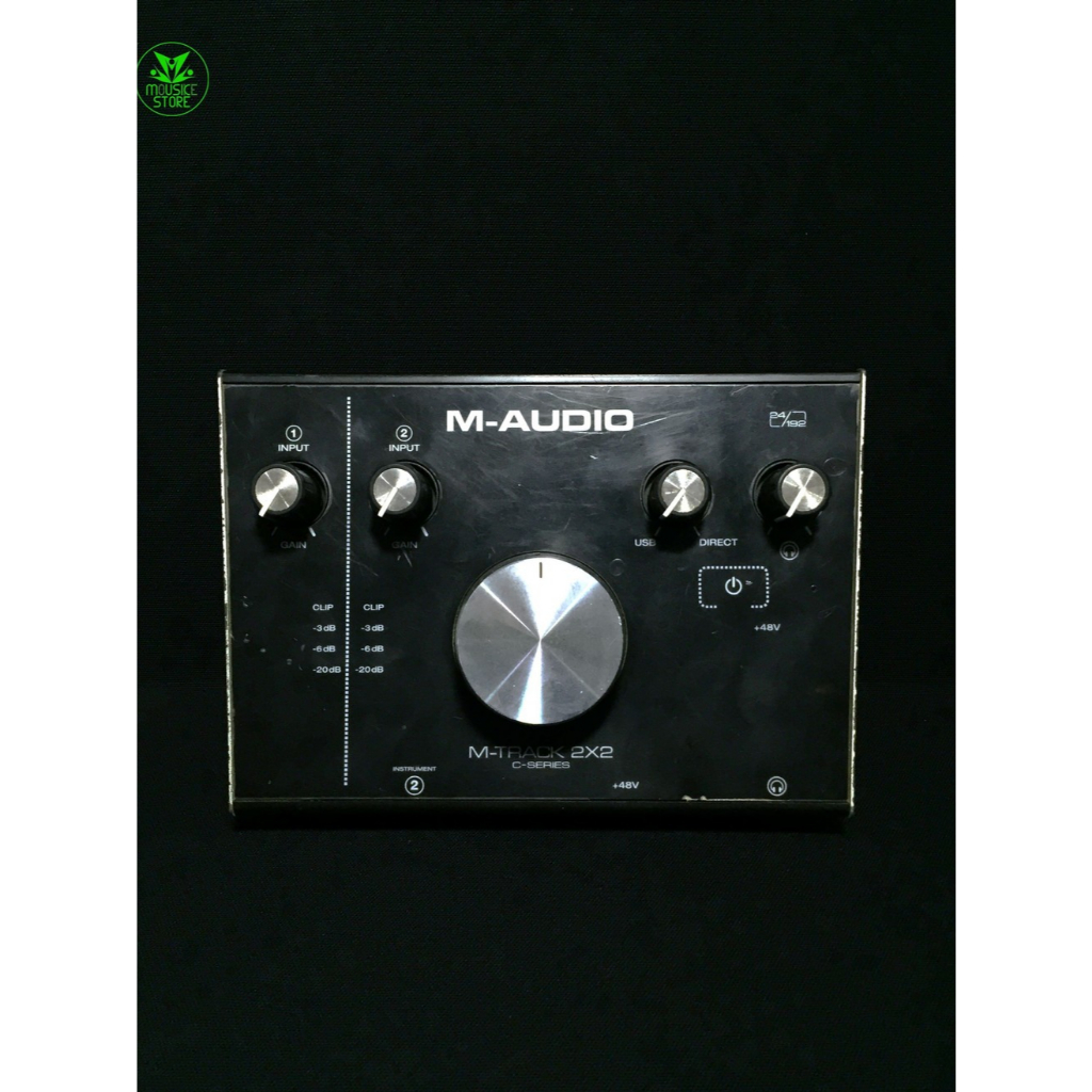 M-AUDIO M-TRACK 2x2 C SERIES USB AUDIO INTERFACE (Unit Only)