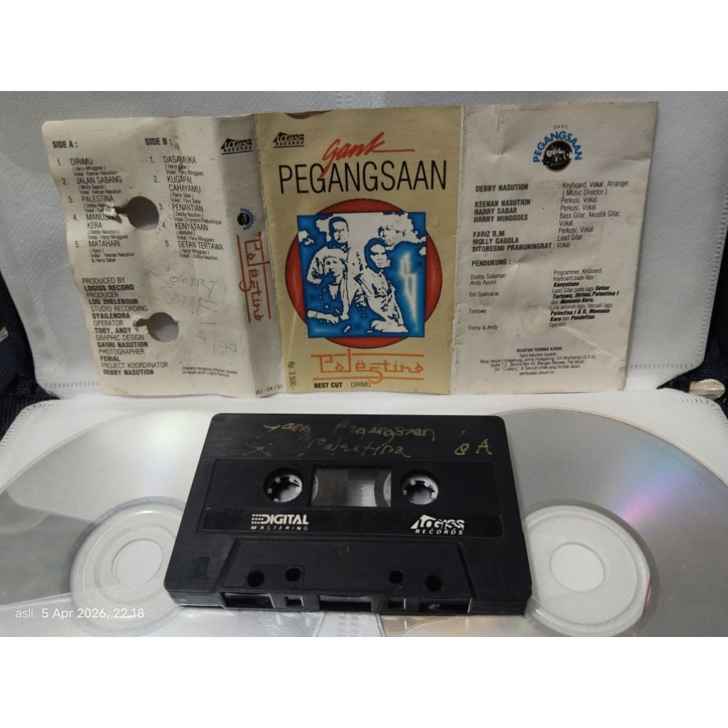 kaset pita gank pegangsaan // Palestina