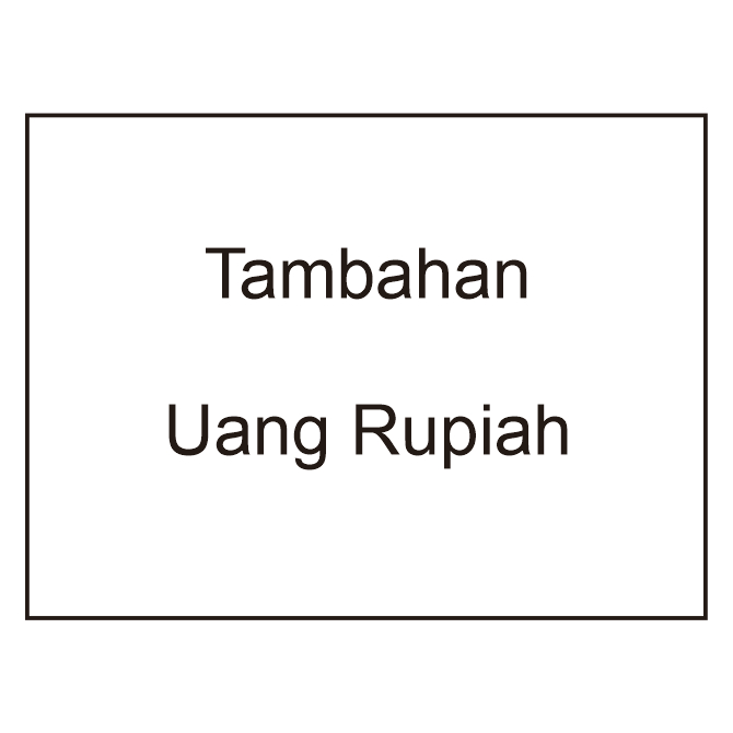 Tambahan Uang Kertas Rupiah Replika
