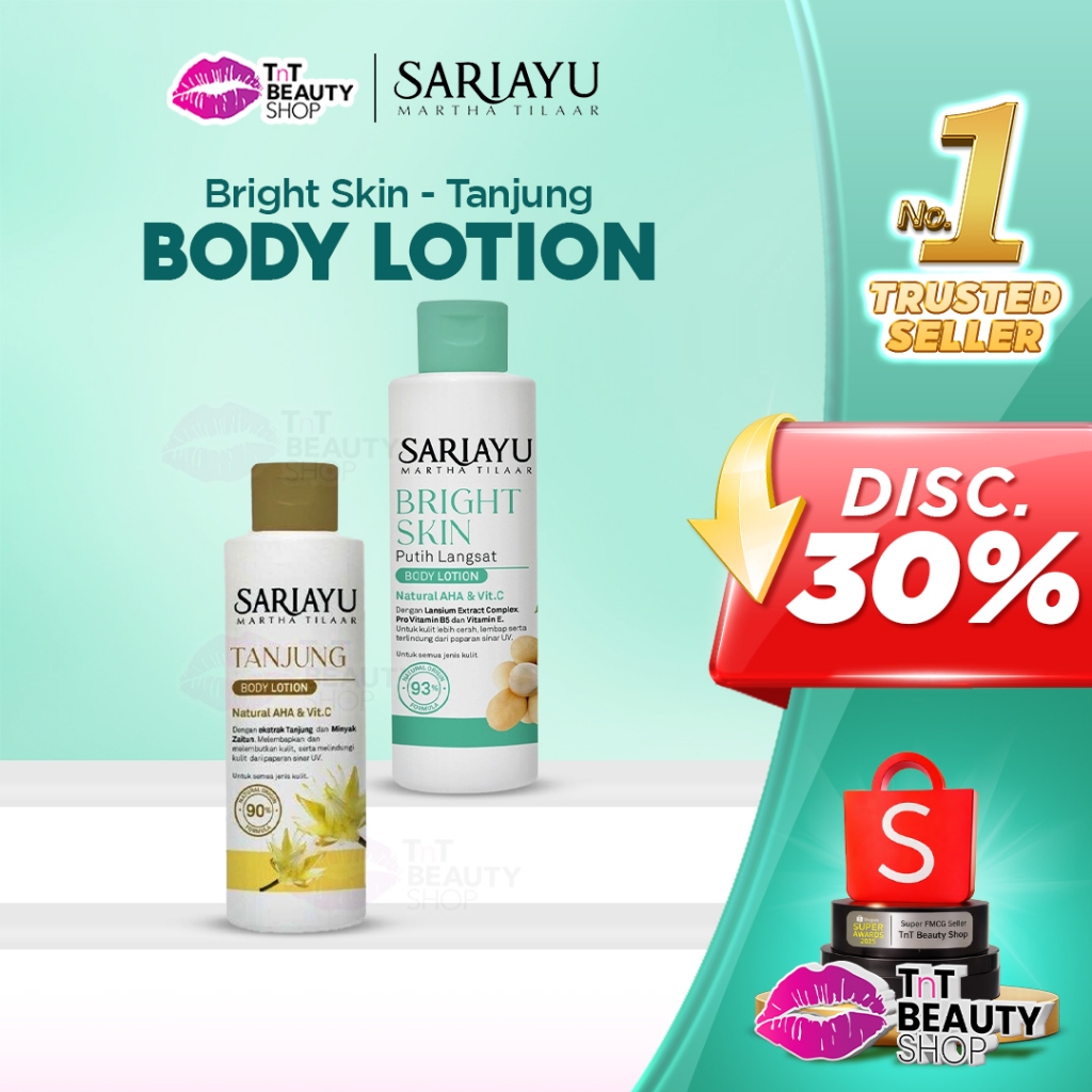 Sariayu Putih Langsat Body Lotion 150ml | Sariayu Body Lotion Eksotik Tanjung 150ml - Sari Ayu | TnT